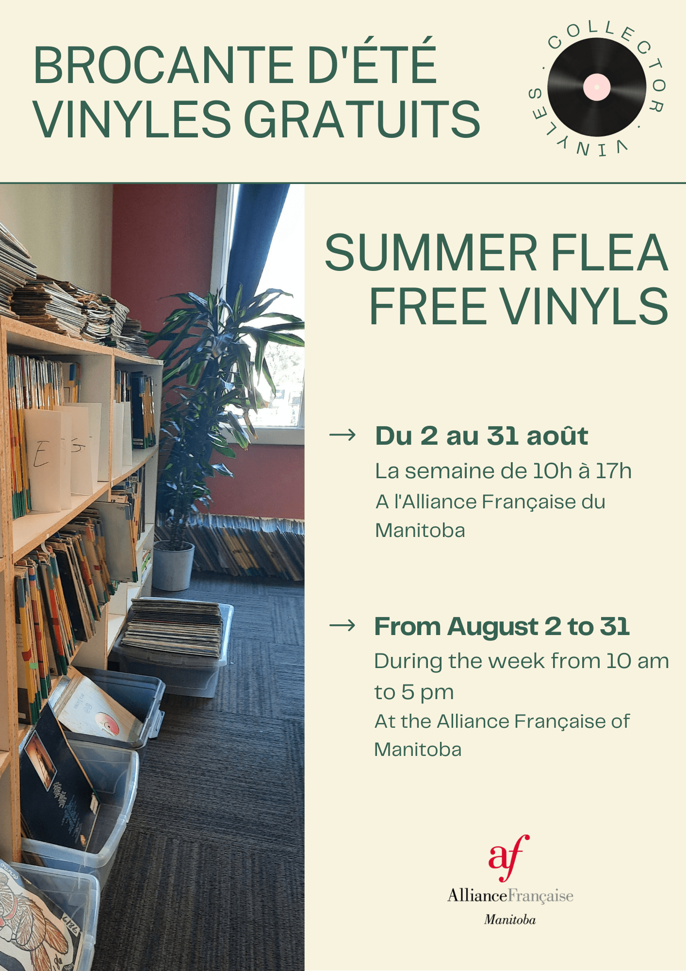 Free Vinyls / Vinyles Gratuits
