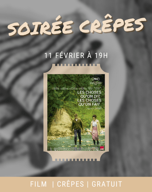 Soirée Crêpes | Les Choses qu'on dit, les choses qu'on fait